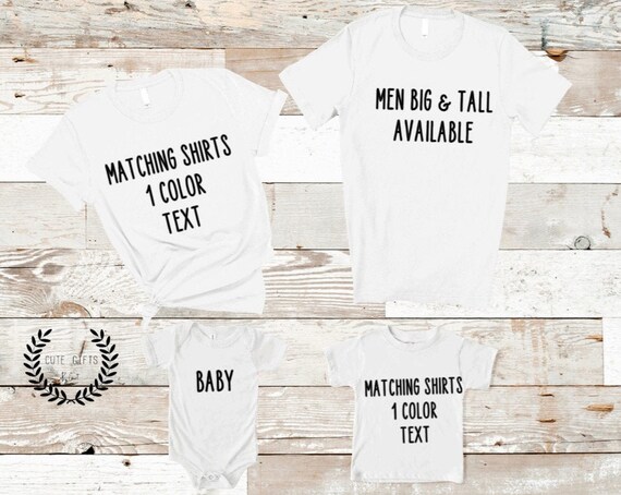 custom mommy and me shirts