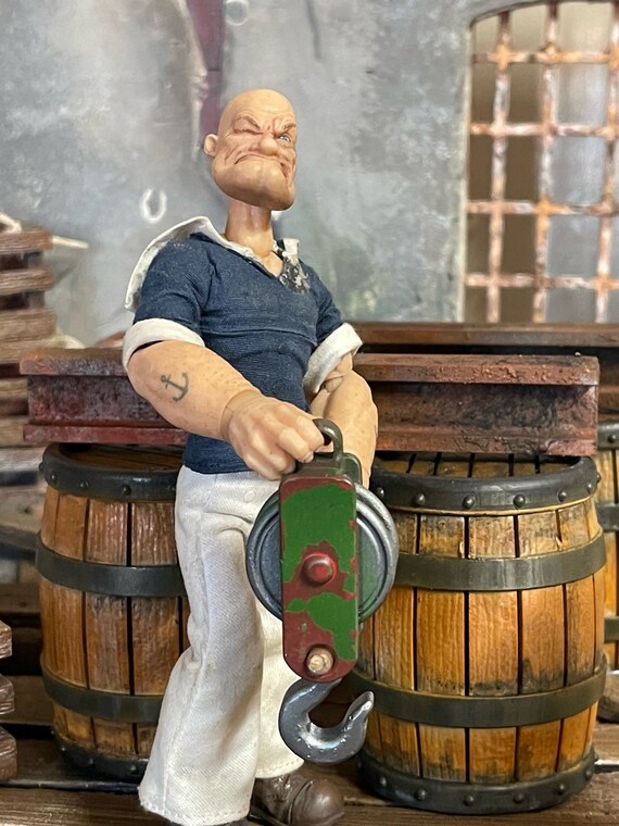 miniature block and tackle pulleys