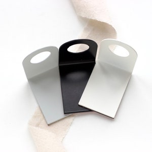 no drilling stainless steel wall mount for dispenser bottles