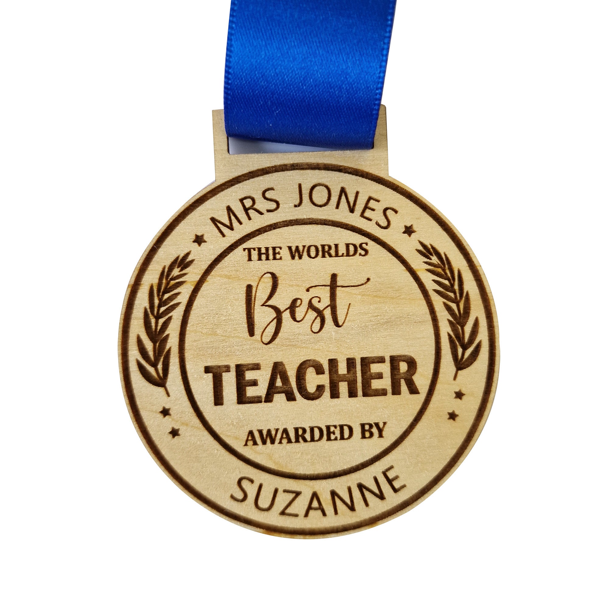 Medal Award Worlds Greatest Teacher Medal Award Worlds Greatest Teacher
