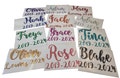 SCHOOL LEAVERS 2025, End of School, Graduation Personalised Name Text GLITTER holographic Iron On Hot Fix T-Shirt Transfer - Various Fonts product logo