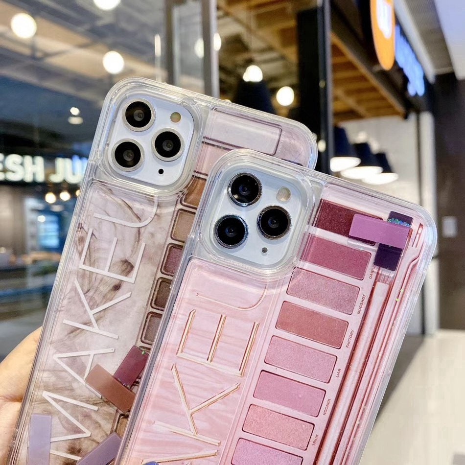 Makeup Eyeshadow Case for Iphone 14 Iphone 13 Pro Max Case Etsy