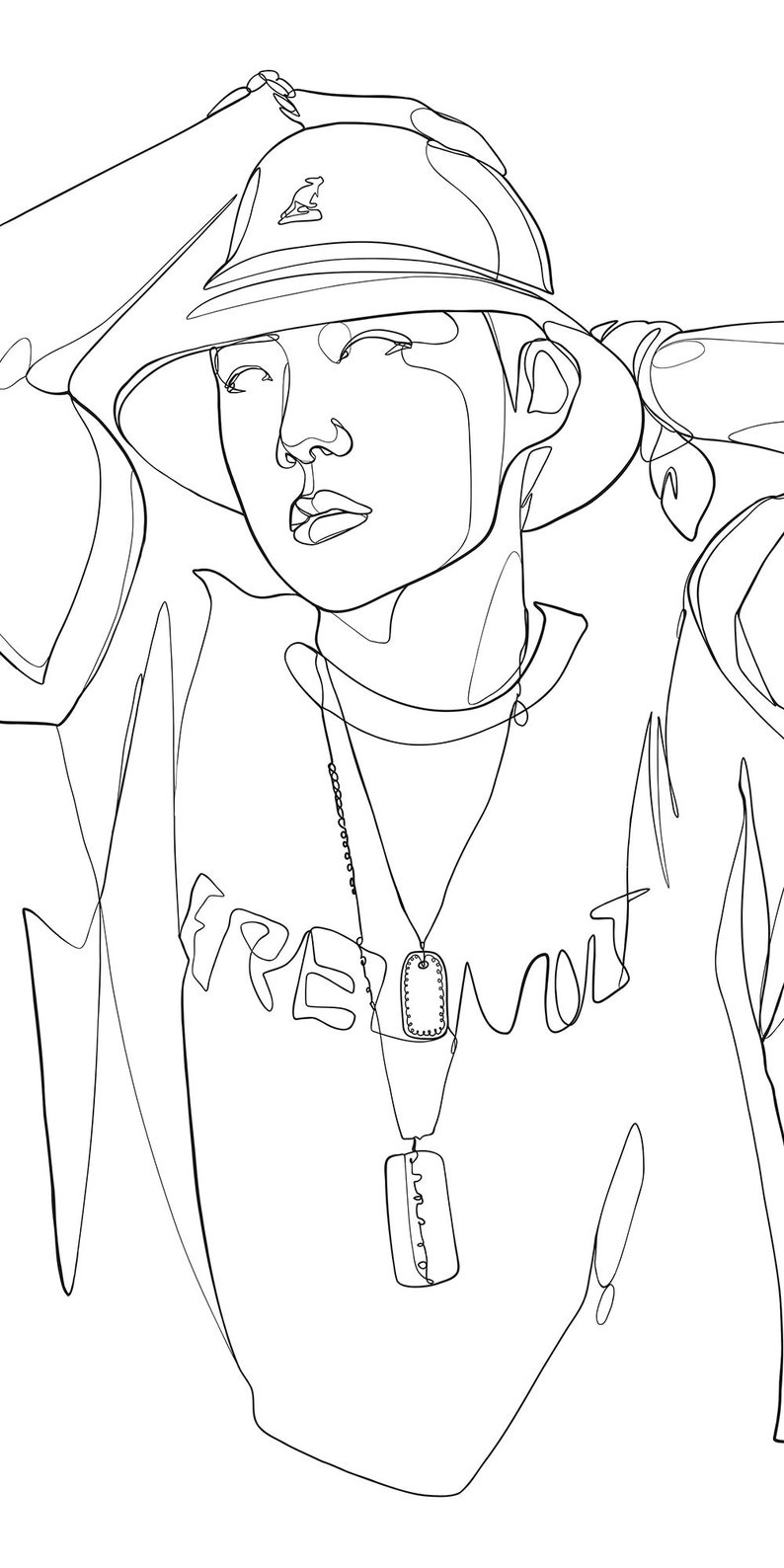 BTS Poster PRINTABLE Jhope Greetings 2021 - Etsy UK