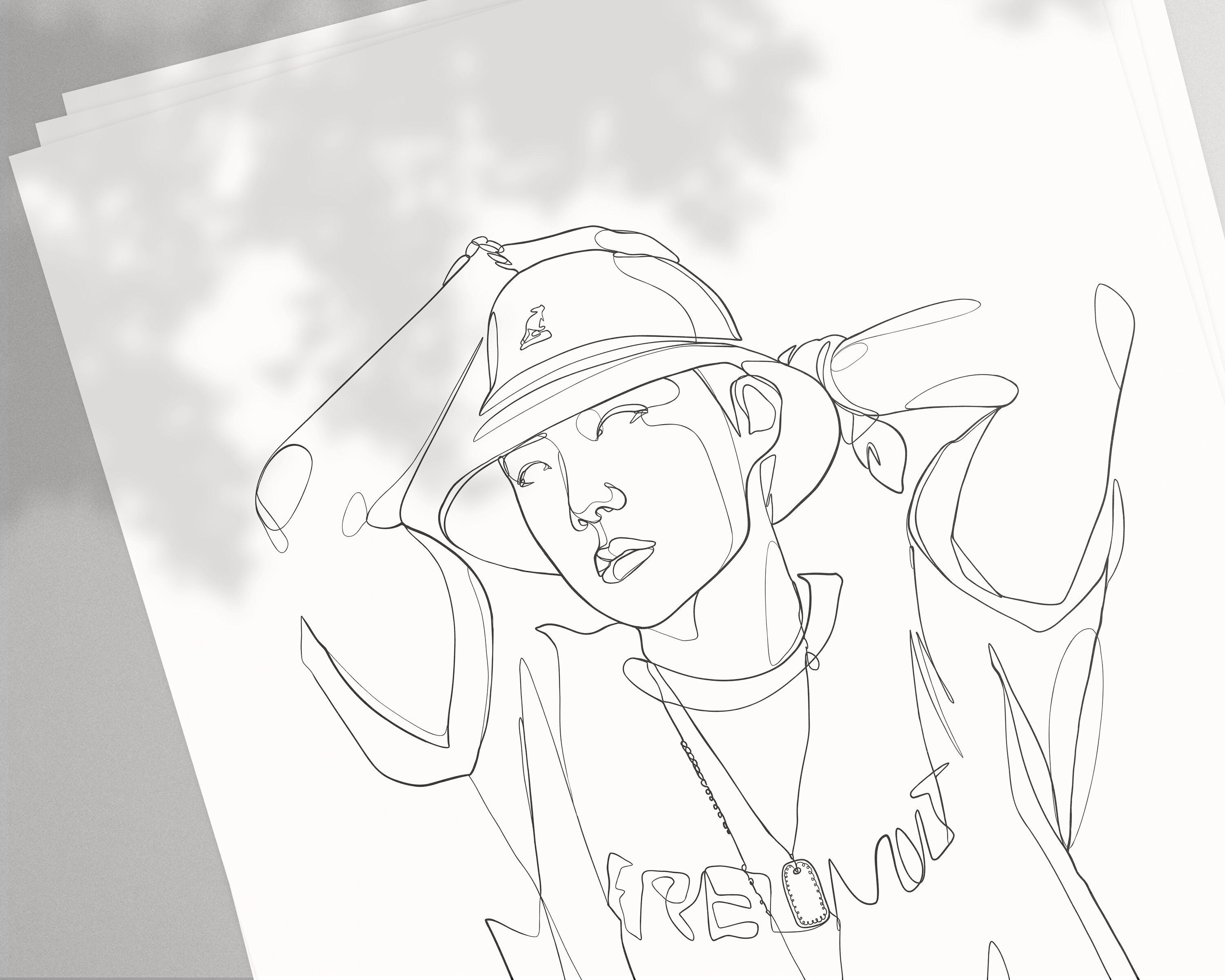 BTS Poster PRINTABLE JHope Greetings 2021 | Etsy