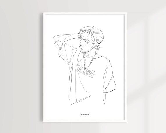 Bts Poster Jhope Dynamite Printable Etsy