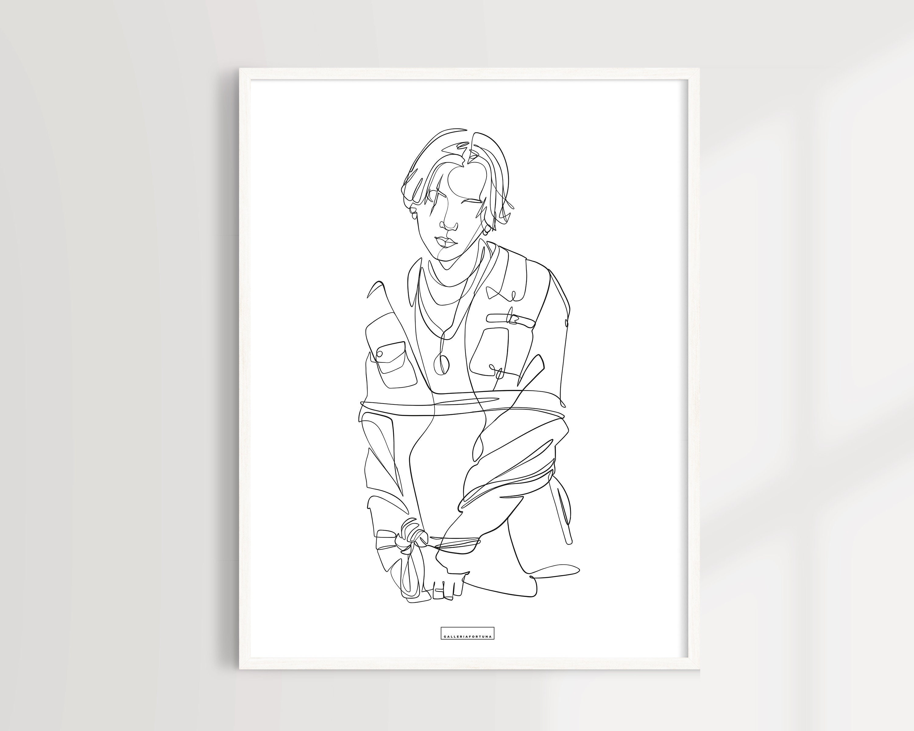 BTS Poster Agust D Suga - Etsy