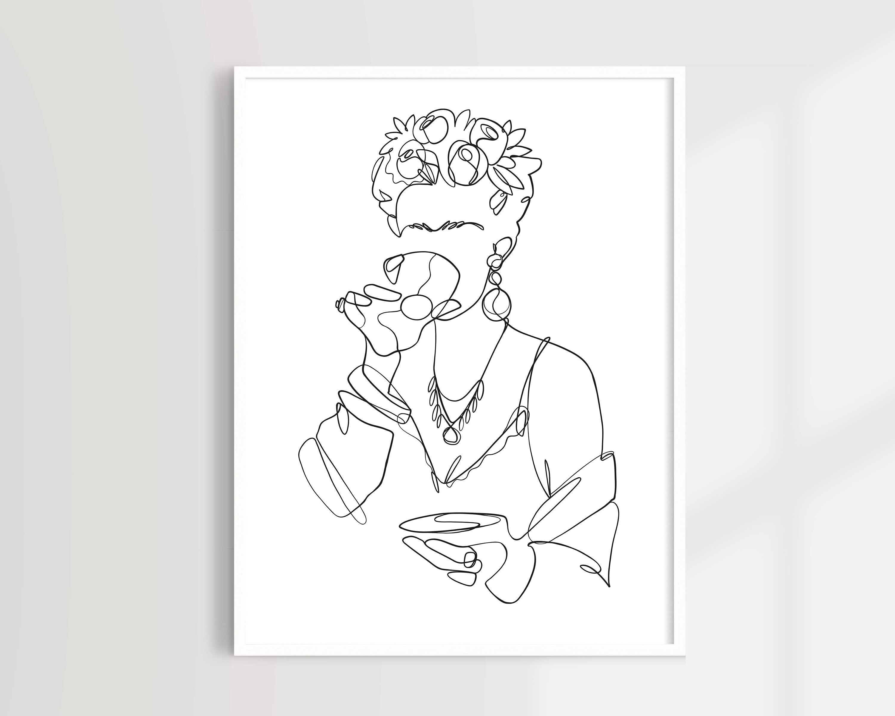 Frida Kahlo print PRINTABLE | Etsy