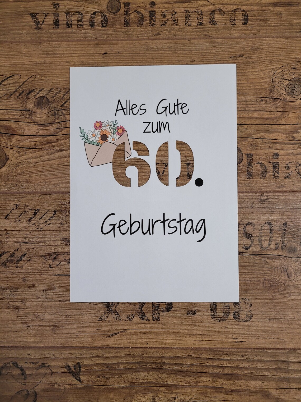 Runder Geburtstag / Digitale Datei / Vorlage Geldgeschenk / Etsy.de