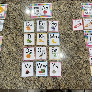 Educational Circle Time Printables
