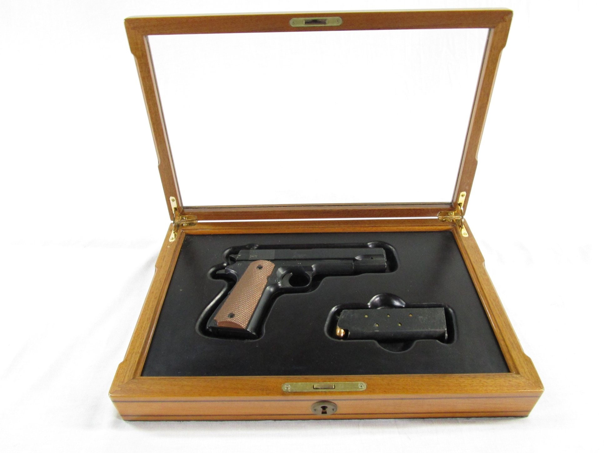 Colt M1911 専用 高級木製化粧箱 GUNケース (RedModel) その他