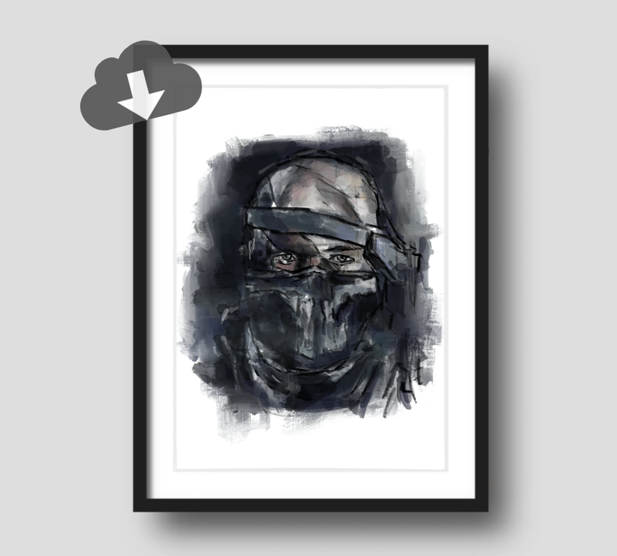 Call of Duty Ghosts Printable Decor Merrick boys bedroom ...