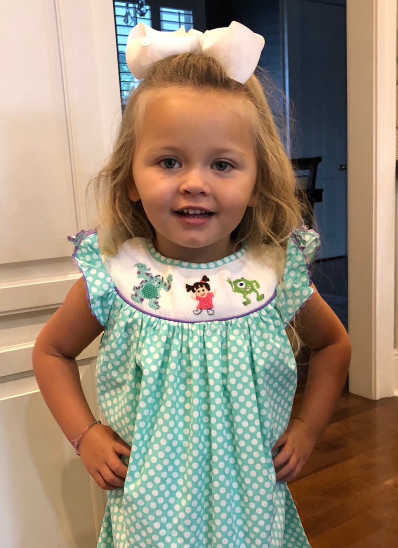 disney princess smocked dress