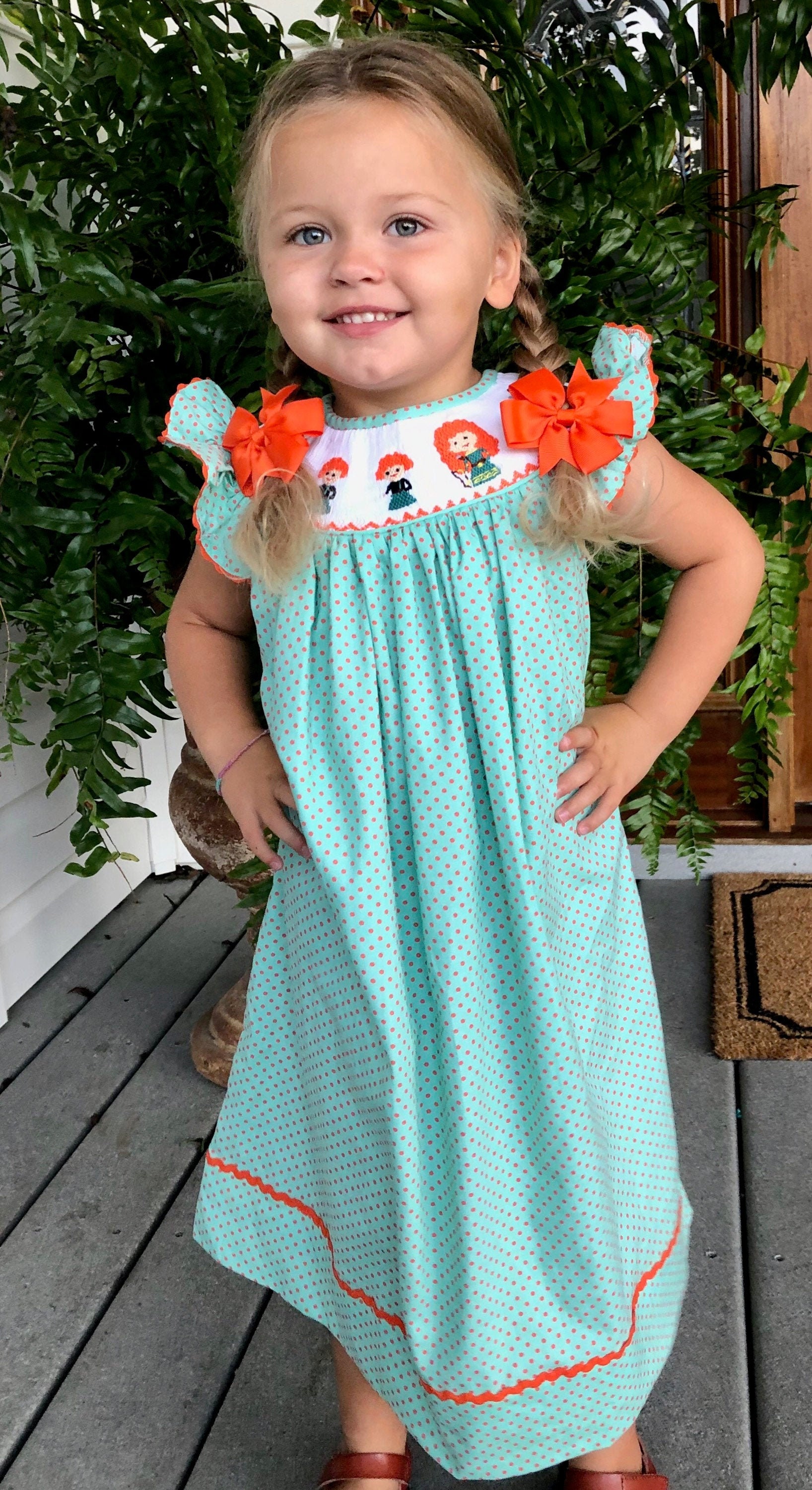 disney smocked outfits