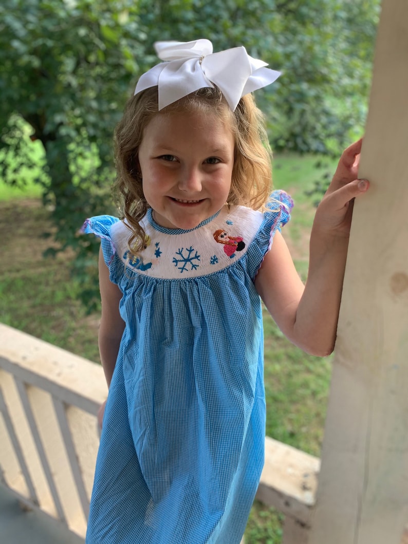 frozen smocked outfits