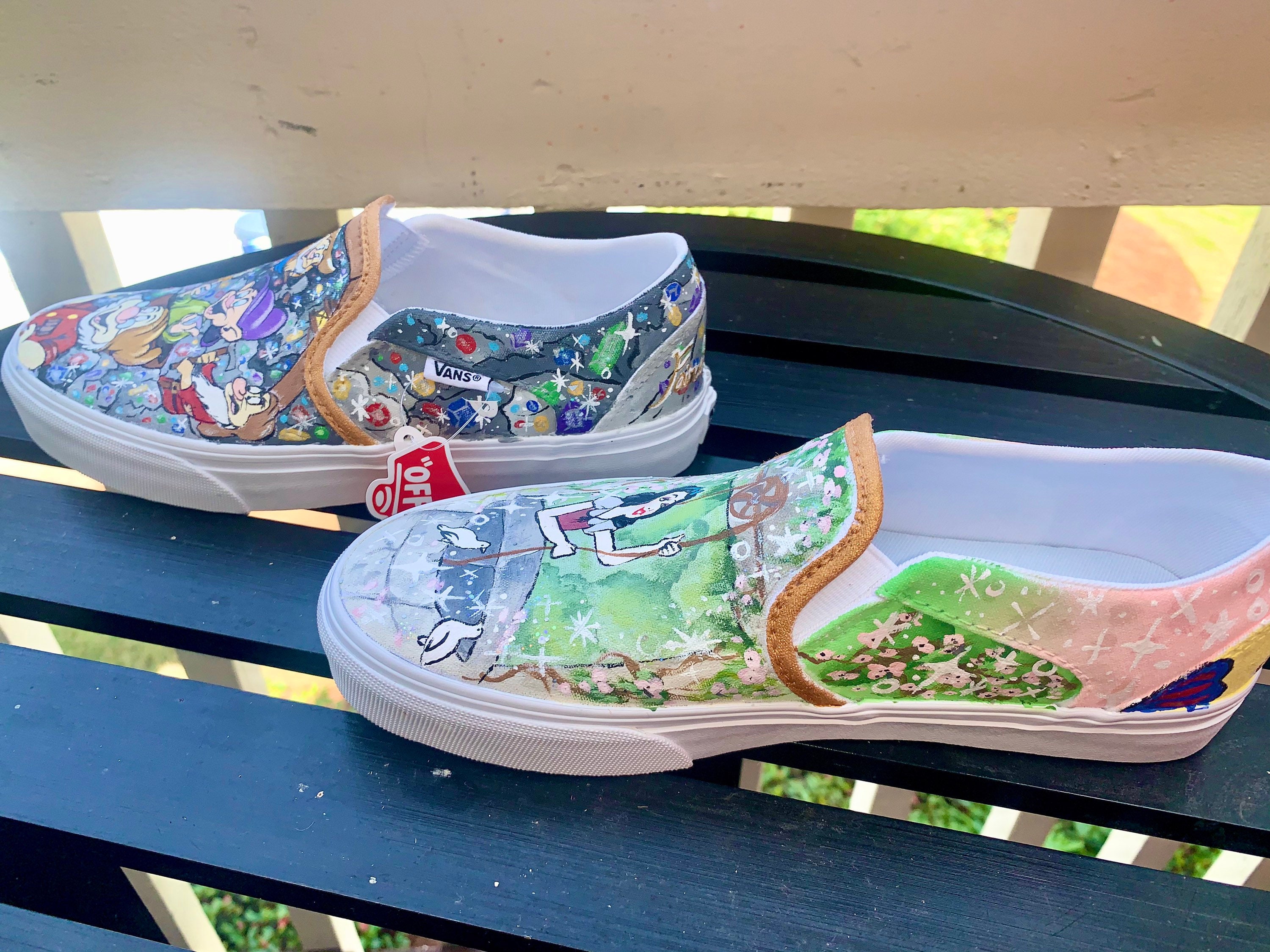 Disney Gummi Bears Custom Vans - www.passodecamaragibe.al.gov.br