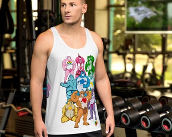 Sexy Care Bears Unisex Tank Top