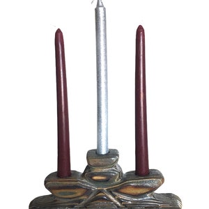 Handmade Wooden Candle holder