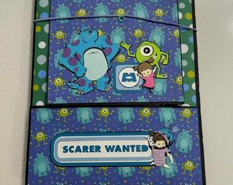 Scarer Wanted Monsters Inc 8x10 Inserisci album Disney / Aggiungi solo le tue foto, tutto il resto è completato / Album dei ricordi Disney