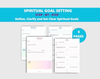 Goal Setting, Spiritual Goal Setting, Step-by-Step to Achieve Your Goals, Bible Student Goals, Personal Bible Study Goals, Ministry Goals