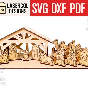 Download Nativity Scene Svg Etsy