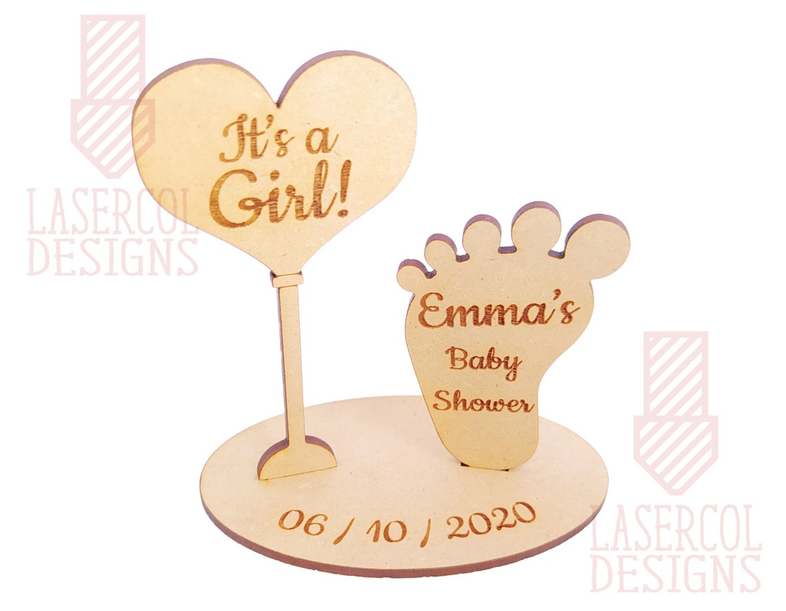 Baby Shower Gift Laser Cut Files SVGDXFPDFAi Glowforge - Etsy Nederland