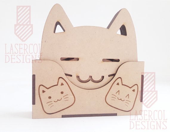 Cat Coasters SVG Bundle by Oxee, Funny Coasters, Doodle Cat Face