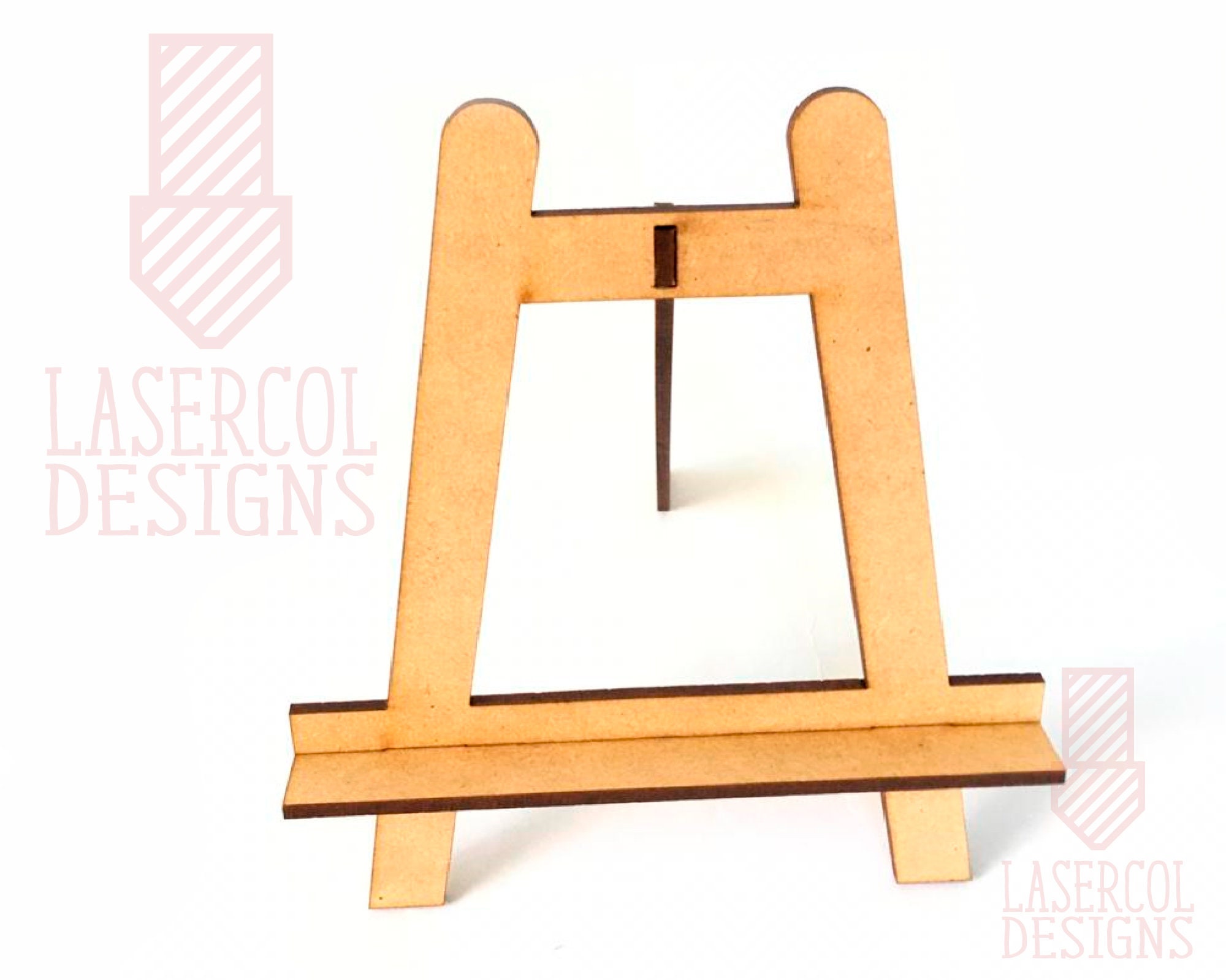 Frame Stand Holder / Mini Easel Stand Files / Laser Svg 341