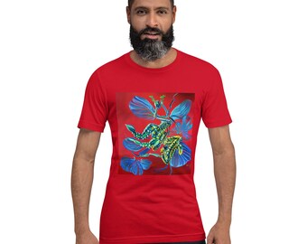 Dragon fly Orchid Unisex t-shirt