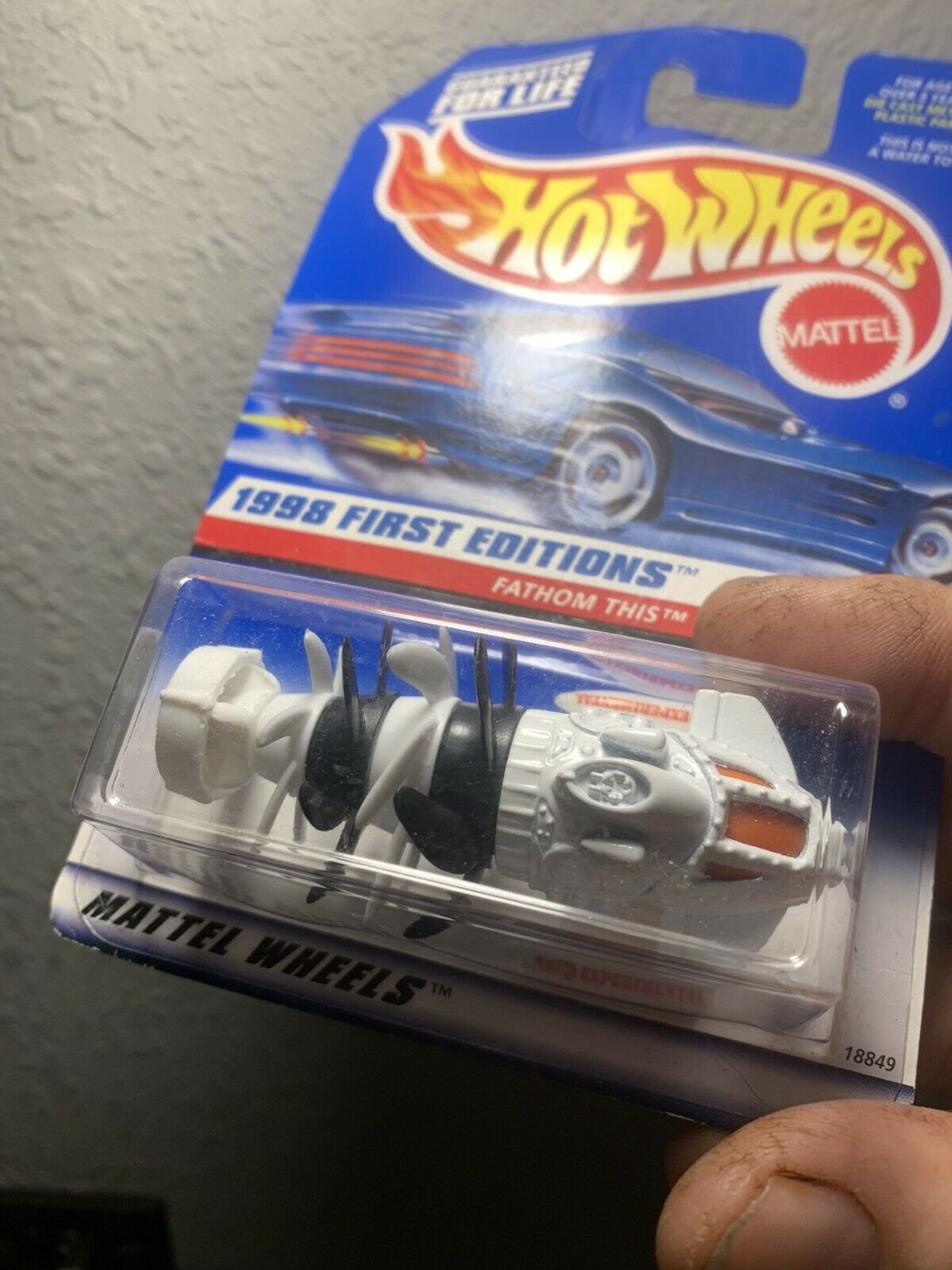 Hot Wheels 1998 First Editions Fathom This Mattel 1:64 Scale | Etsy