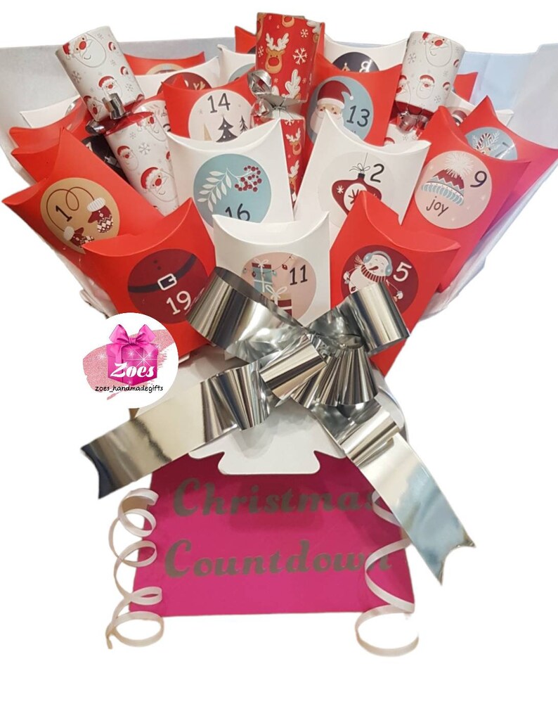 Advent Calendar Chocolate Bouquet Type Both for Kids and Etsy UK