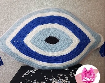 Evil Eye Deko Kissen - Nazar Auge