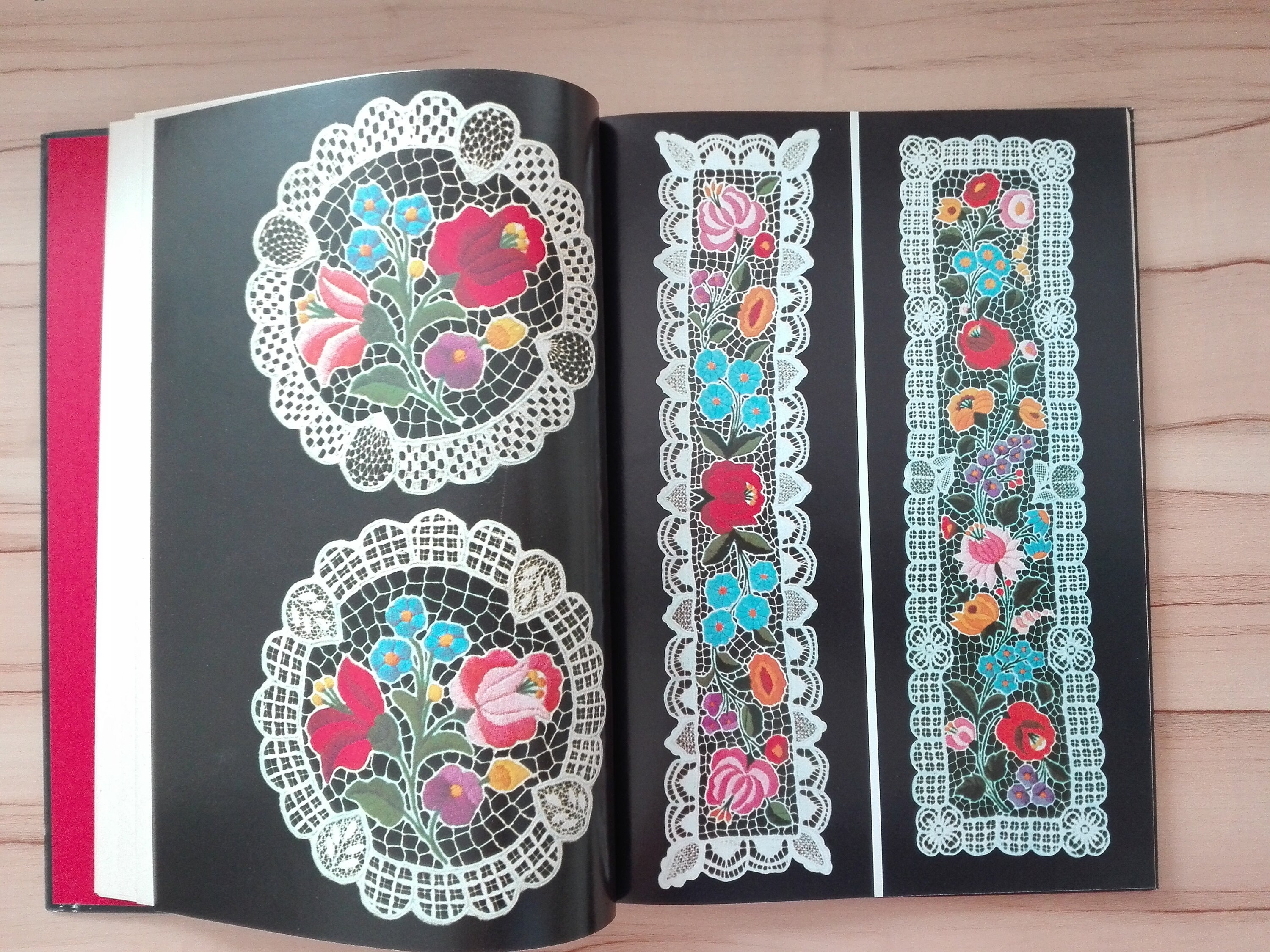 Hungarian embroidery patterns book 1984 traditional folk  etsy