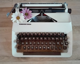 grey plastic facit typewriter grey plastic facit typewriter