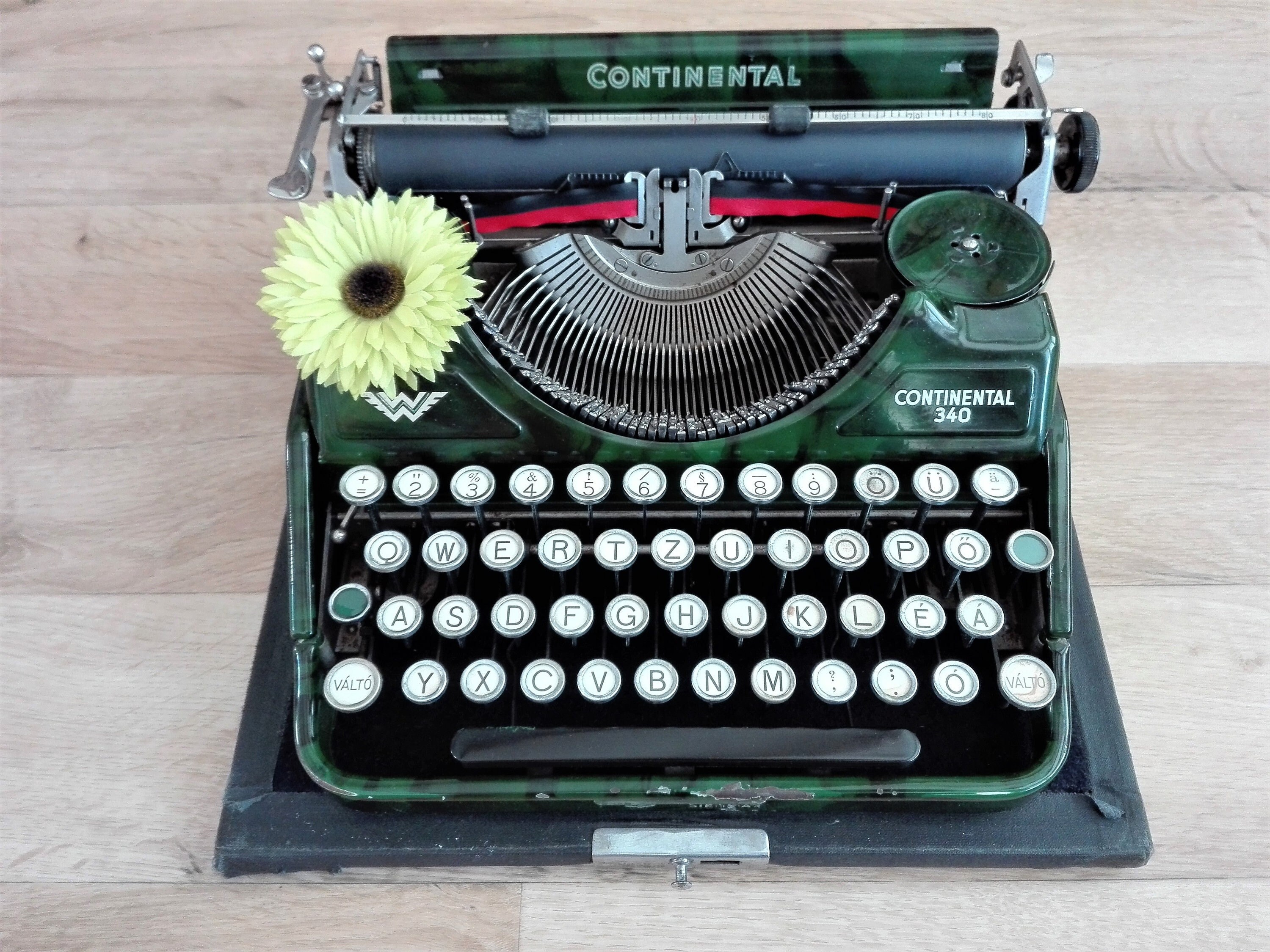 【Continental】ドイツ製 コンチネンタルアンティーク英文タイプライター 貴重美品 CONTINENTAL 340 タイプライター