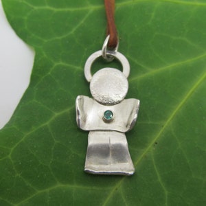Guardian Silverangel with Emerald