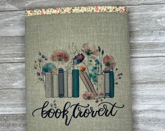 Booktrovert Book Sleeve | Padded Book Sleeve | Tablet Cover