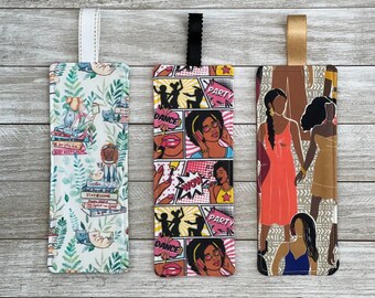 Handmade Fabric Bookmarks Group 9