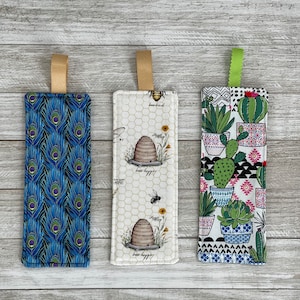 Fabric Book Marks Group 1