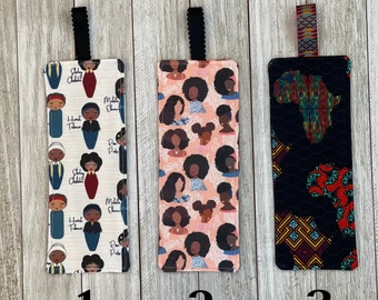 Handmade Fabric Bookmarks Group 7