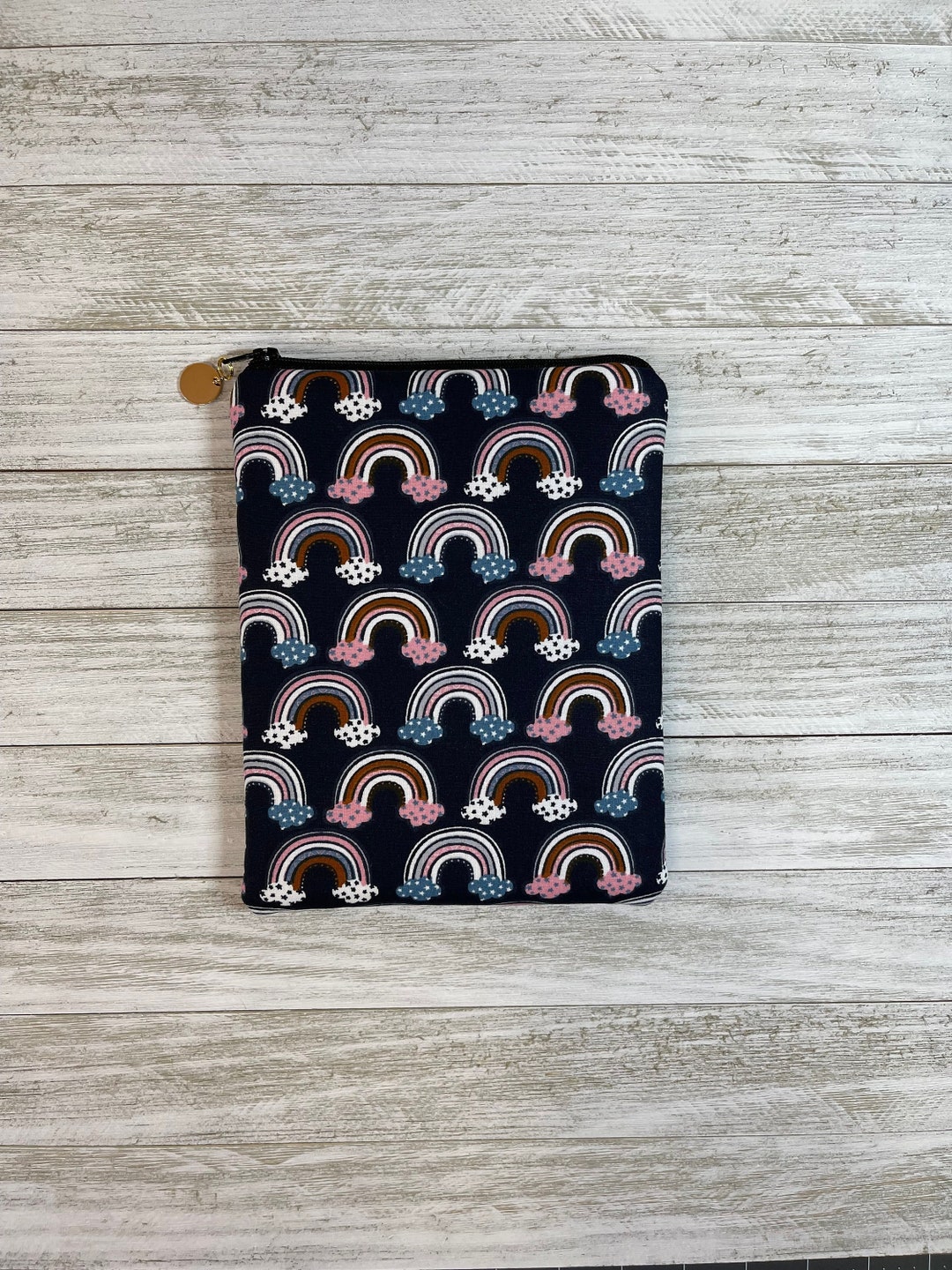 Boho Rainbow on Dark Background Kindle Paperwhite Sleeve Etsy