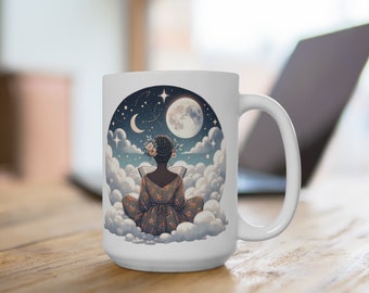 Celestial Book Lover 15oz Mug