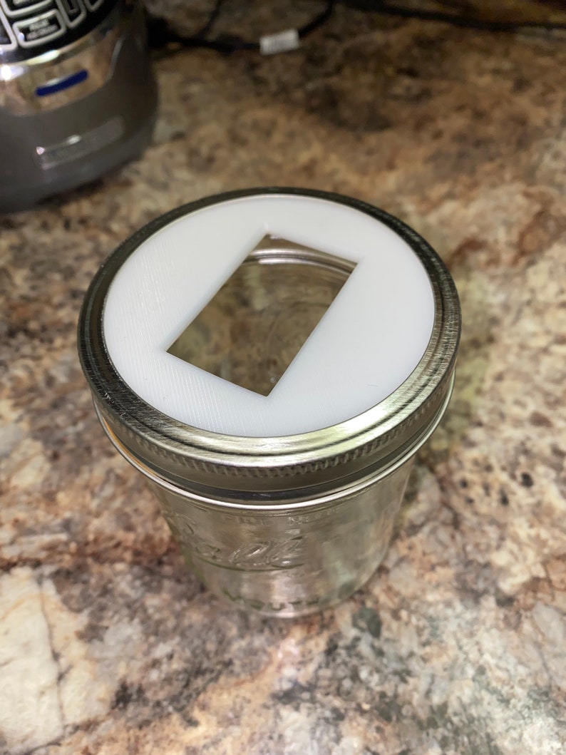 Hygrometer Mason Jar Lid 4 Pack Etsy