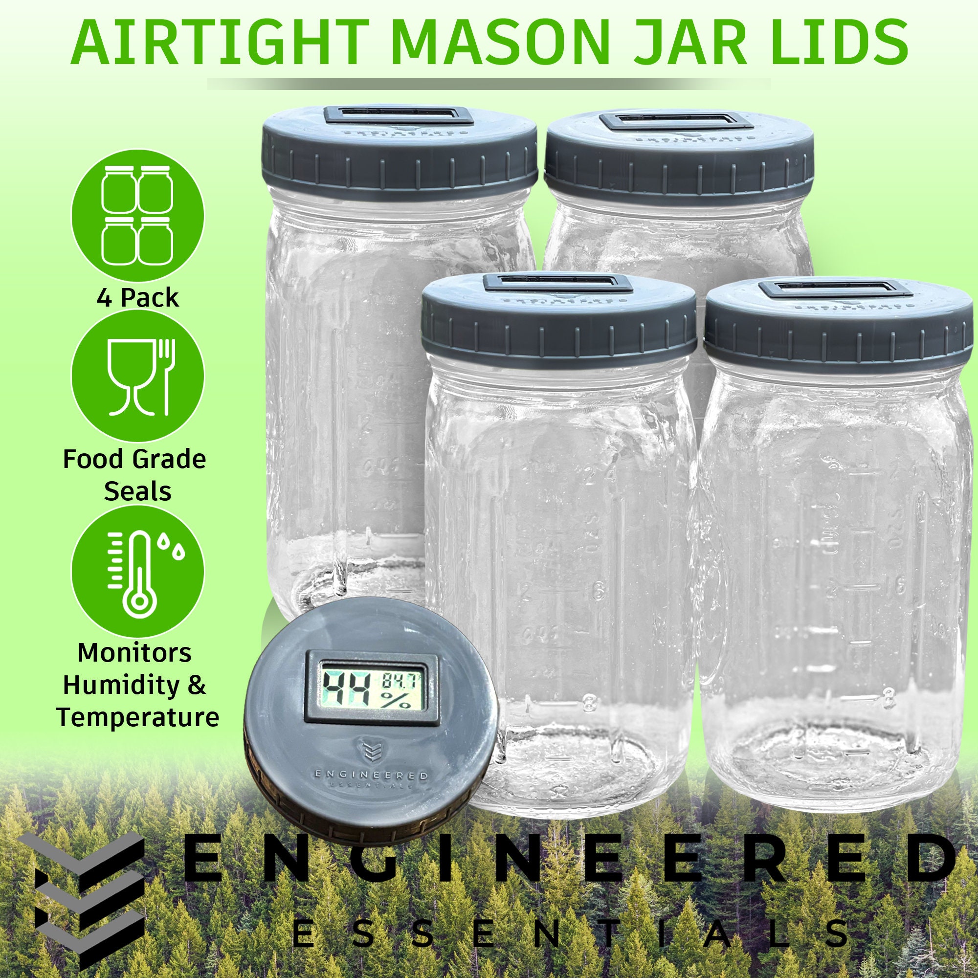 Hygro Lid and Jar Combo – JarToppers