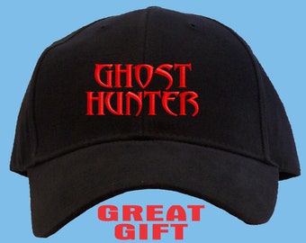 Ghost Hunter Baseball Cap Embroidered