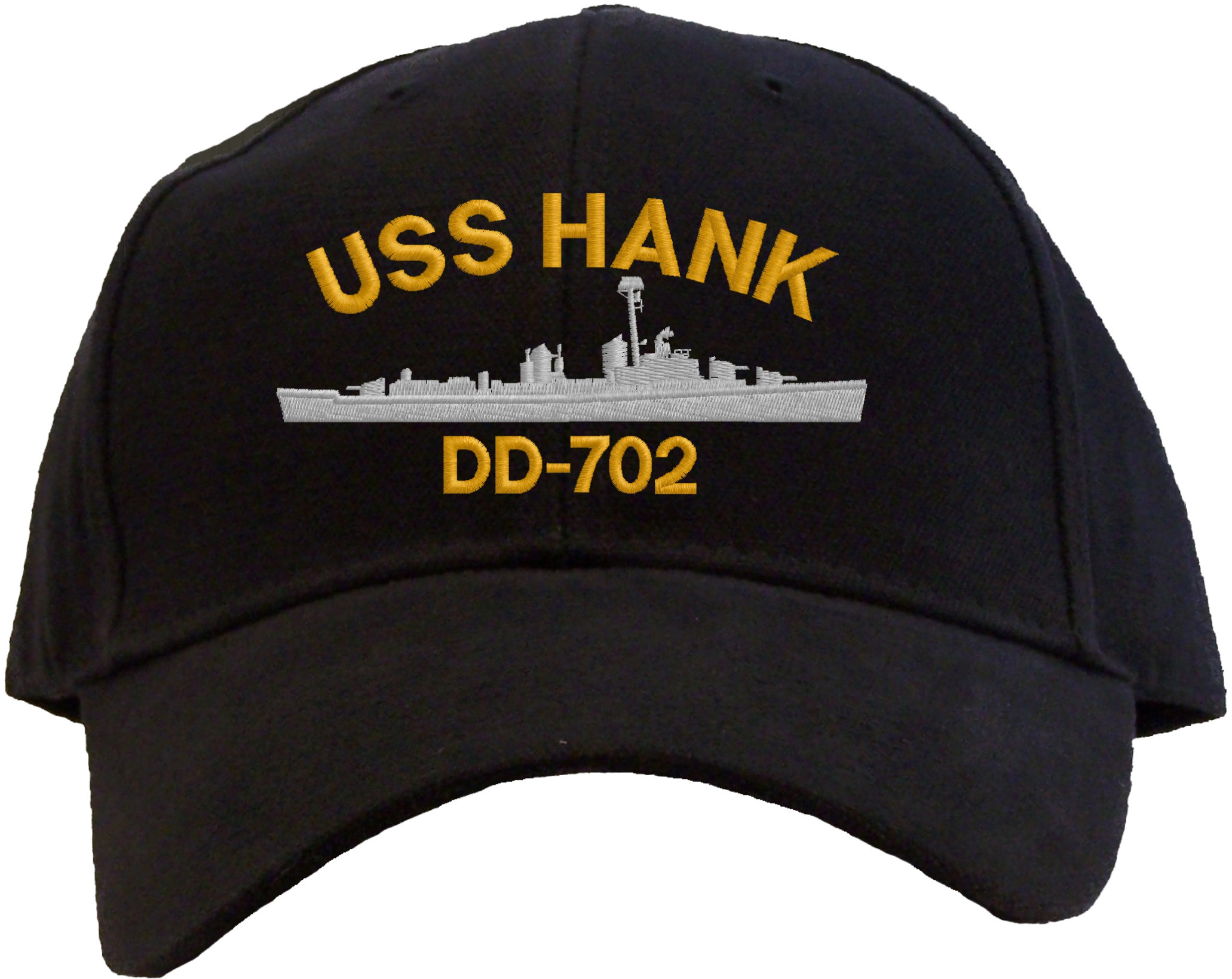 USS Hank DD-702 Embroidered Baseball Cap | Great Gift for Veteran