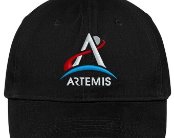 Artemis Dad Style Baseball Embroidered Cap| Nasa Moon Mission
