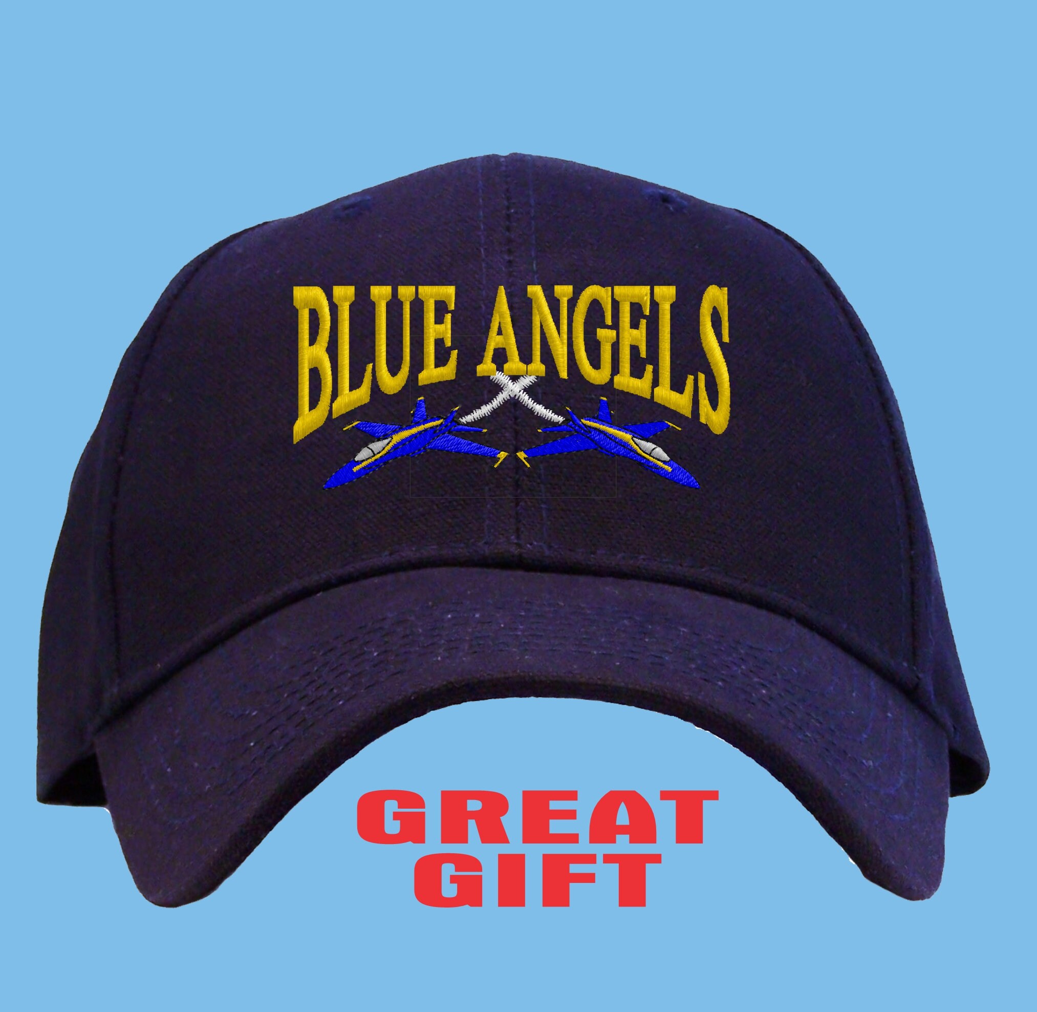 Blue Angels Baseball Cap Embroidered 
