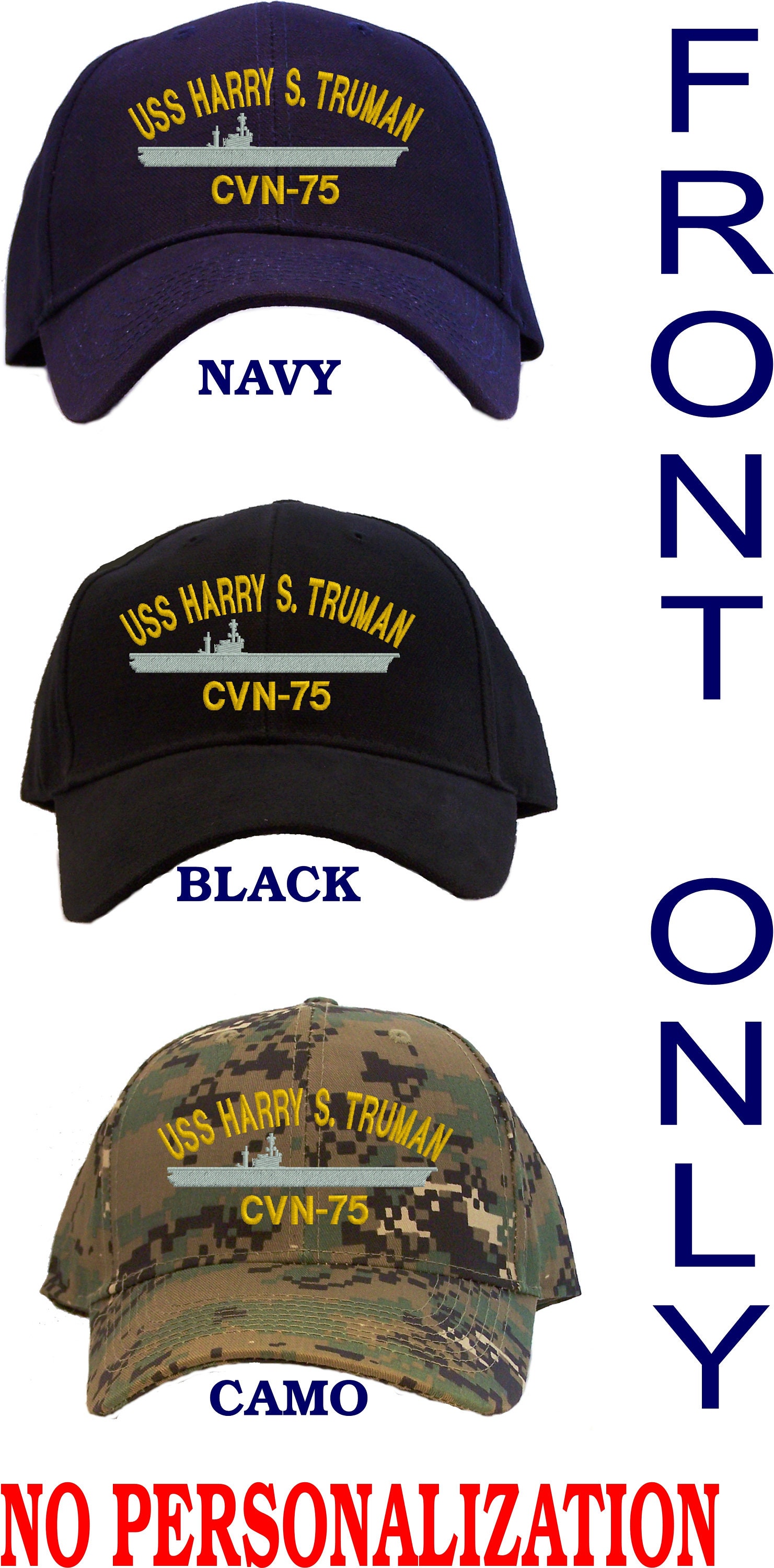 USA製 海軍 キャップ USS HARRY CVN75 野球帽 スナップバック USA製 海軍 キャップ USS HARRY CVN75 野球帽 スナップバック