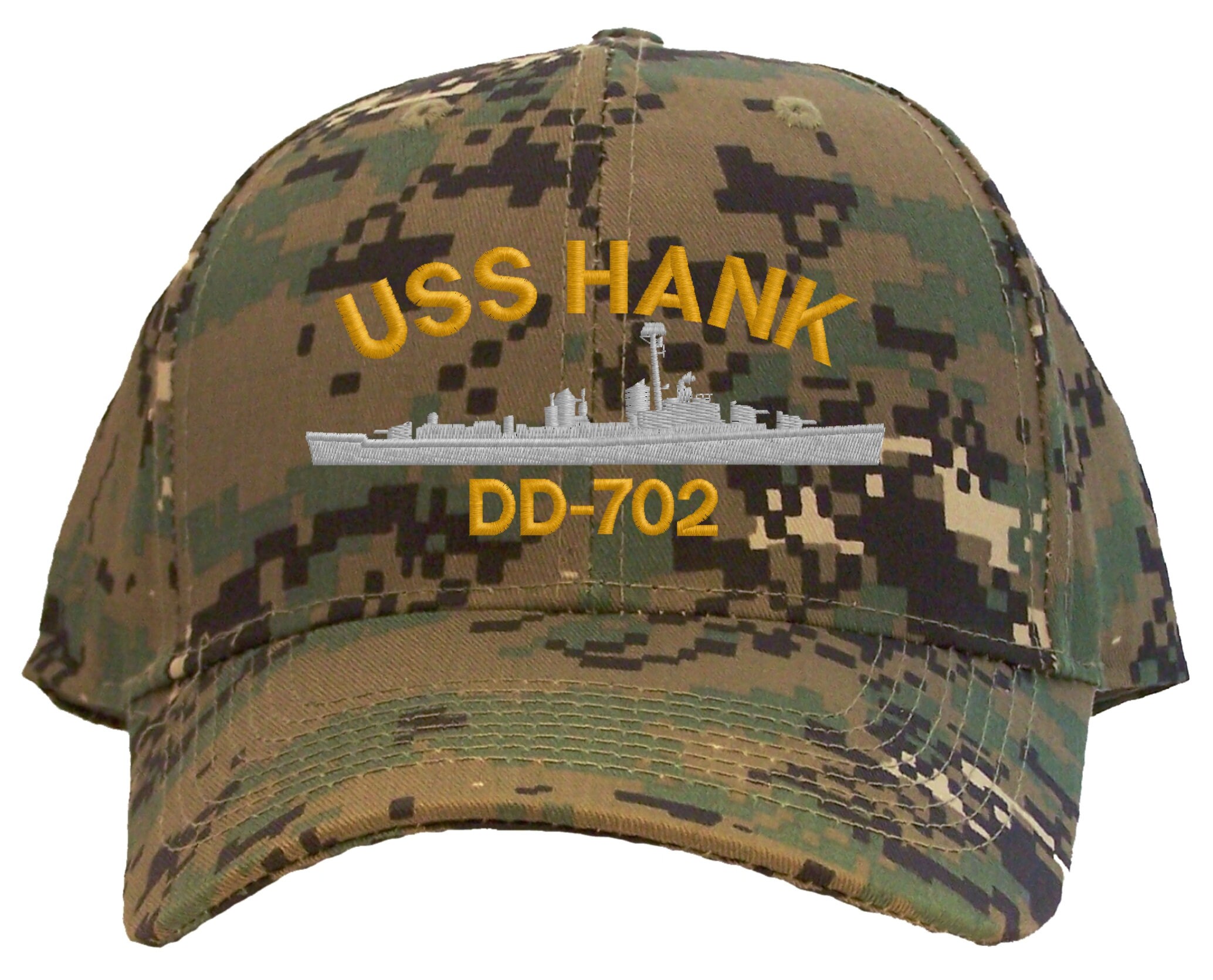 帽子 Merukarikun USS Hank DD-702 Embroidered Baseball Cap | Great Gift for Veteran