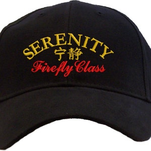 Serenity Firefly Class Baseball Cap Embroidered | Available in 3 colors